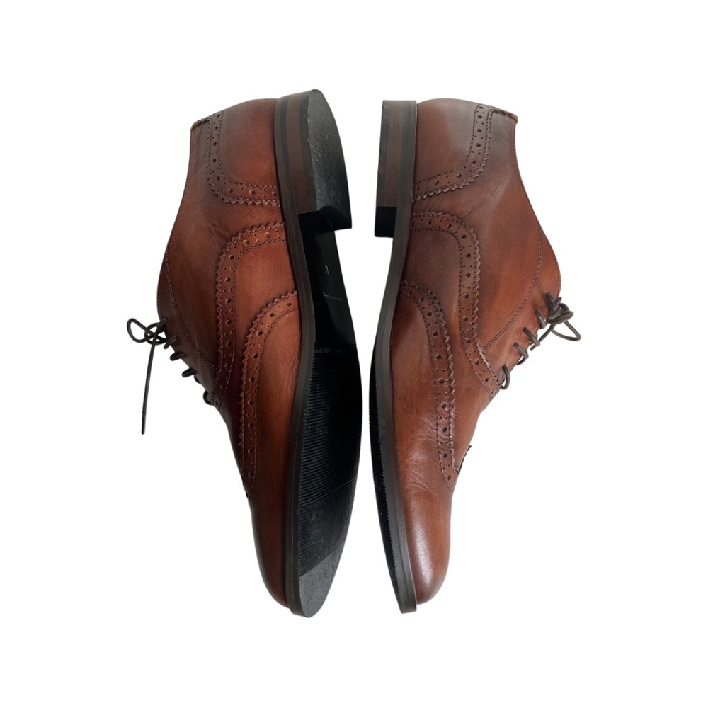 Massimo Matteo Leather Shoes. Wingtip, Made in Italy, size 11, EUC - Picture 12 of 12
